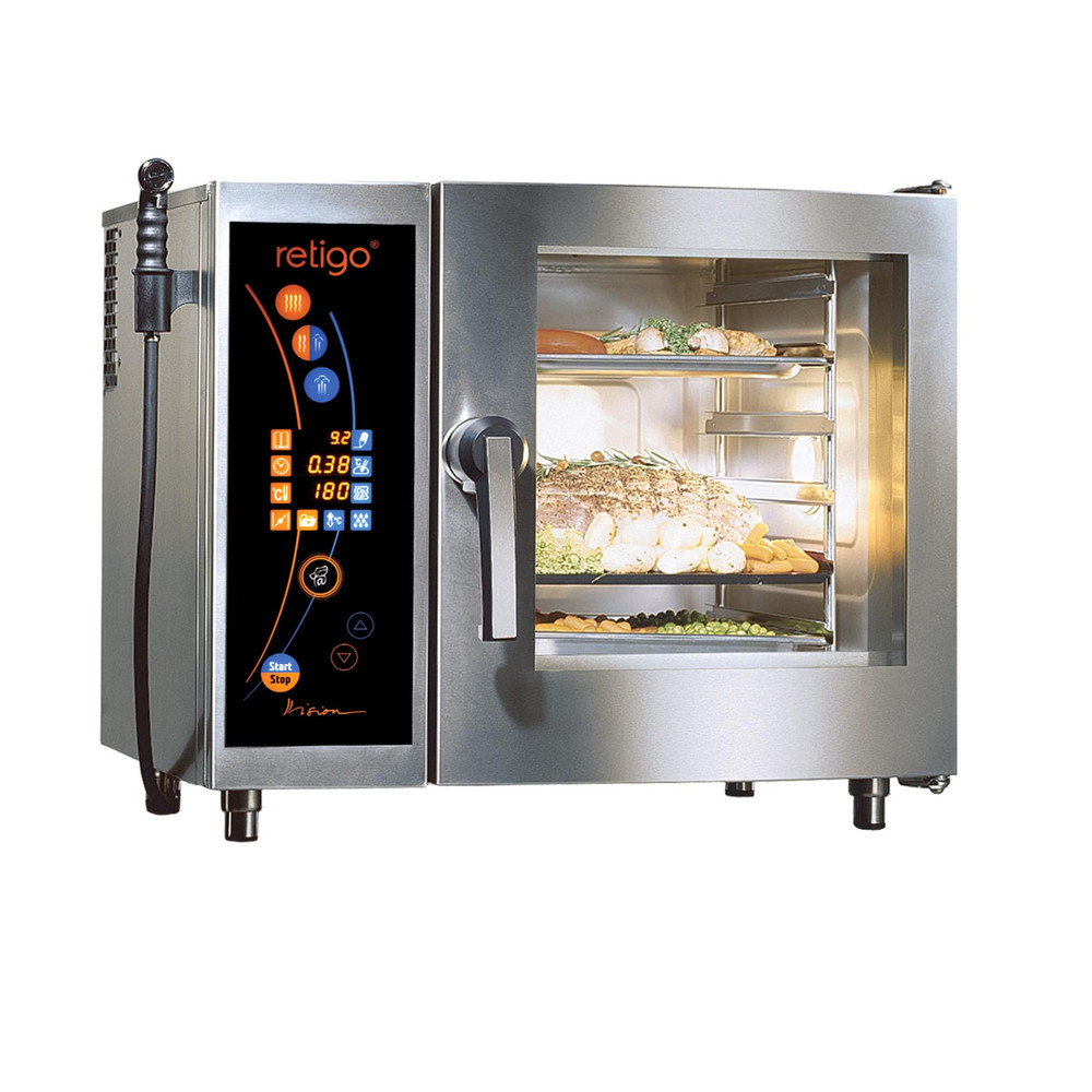 RETIGO Blue Vision Combi Oven - Steam Injection (7 Trays GN1/1) B611i ...