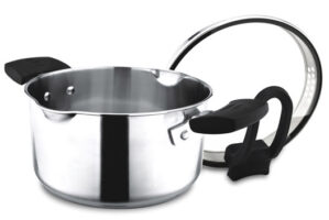 ENDO 20cm Stainless Steel Saucepan With Pouring Spouts E-SP20 (P)